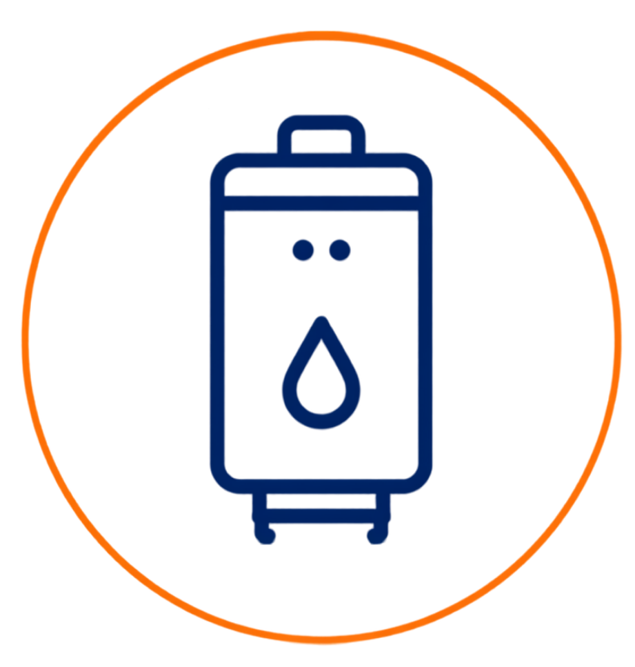 Water Heating Icon